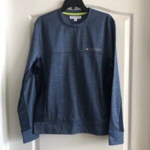 Tommy Hilfiger Sport Men’s Wear Out Top SWEATSHIRT Blue Medium